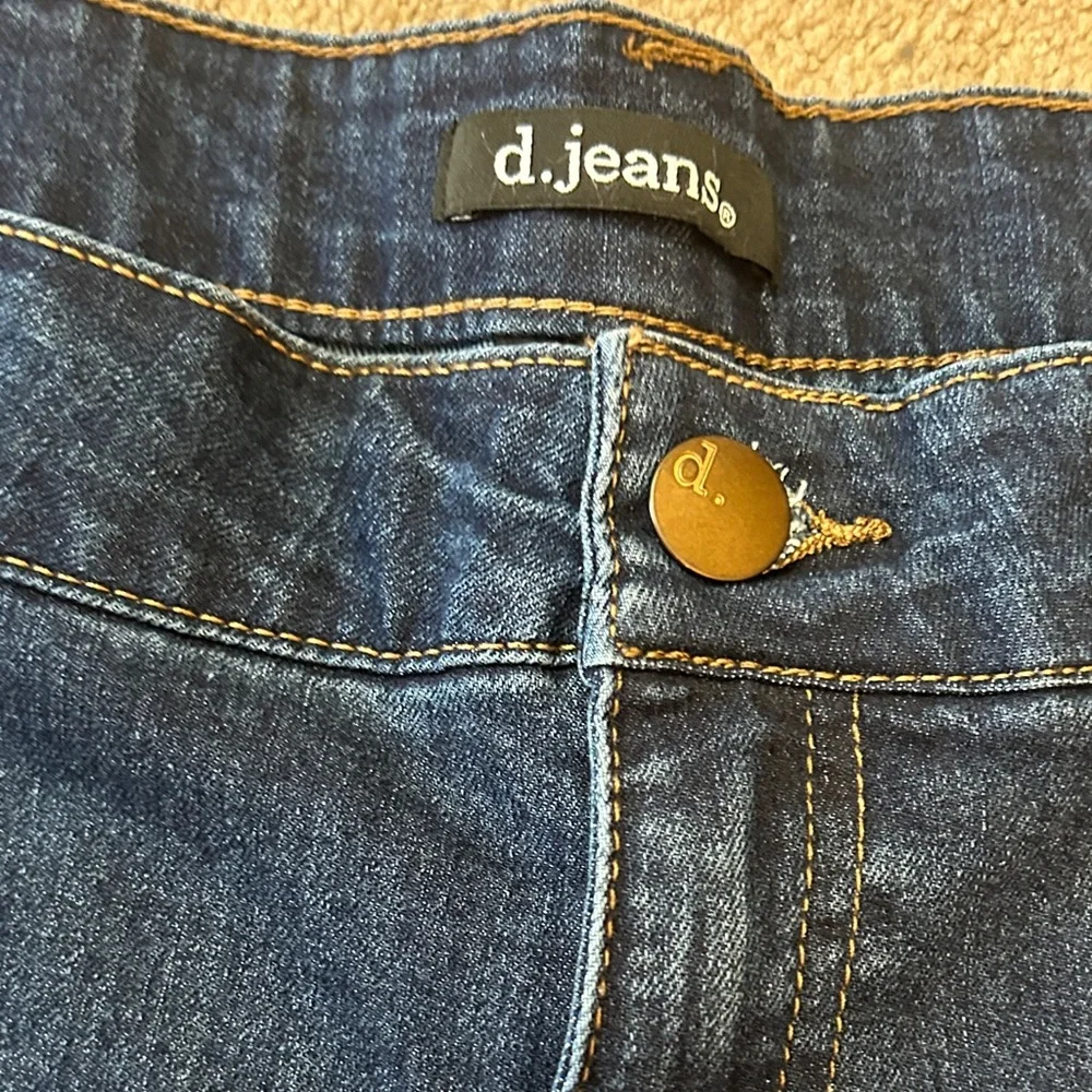 NWT Djeans Recycled Denim Pedal Pusher Plus 22W - Picture 5 of 5